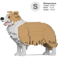 Jekca Bricks Border Collie 01-M03 ST19PT28-M03