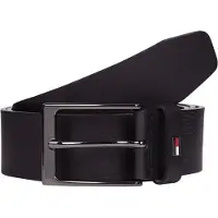 Tommy Hilfiger Herrengürtel AM0AM13016 Schwarz 80