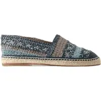 Dolce&Gabbana Gewebte Leder-Espadrilles Slipper