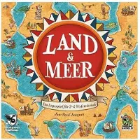 Kobold Spieleverlag Legespiel Land & Meer mit doppelseitigen Plättchen für 2-4 Spieler ab 14 Jahren