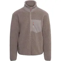 Narsaq Herren Nunaroq Pile Fleecejacke Drift Wood M