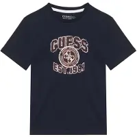 GUESS T-Shirt L6RI13 K8HM4 Dunkelblau Regular Fit
