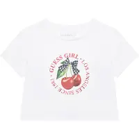 GUESS T-Shirt J6RI02 K6YW4 Weiß Relaxed Fit