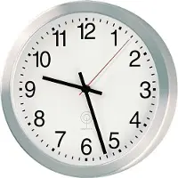 Peweta Funk Wanduhr aus Aluminium 40 cm Durchmesser 51.017.415