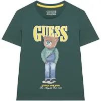 GUESS T-Shirt L6RI11 K8HM4 Grün Regular Fit