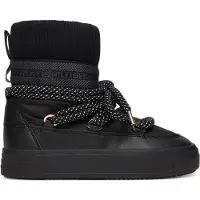 Tommy Hilfiger Schneeschuhe Snow Boot Water Repellent FW0FW09260 Schwarz 39