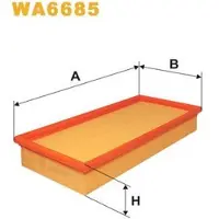 WIX FILTERS Luftfilter WA6685