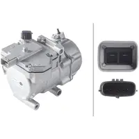 Hella Klimakompressor 12 V Ø 0 passend für u.a. TOYOTA AURIS