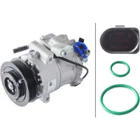 Hella Klimakompressor 12 V Ø 110 Thermo-Expertise passend für u.a. VW POLO