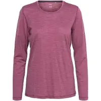 Narsaq Ikamiut Merino Longsleeve Women dry rose - Größe L NQ252212