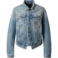 G-Star Pitched Hem Slim Jacke - Hellblau - Damen