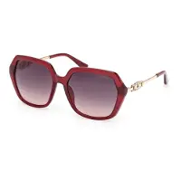 GUESS GU00267 Shiny bordeaux 57/17/140 Damen Sonnenbrillen