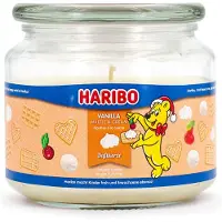 Haribo TM Duftkerzen 300g Glas Beige