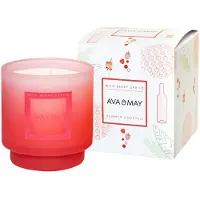 Ava & May Duftkerze "Wild Berry Spritz" in Rot - 200 g - onesize