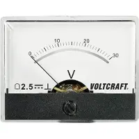 Voltcraft AM-60X46/30V/DC AM-60X46/30V/DC Einbau-Messgerät AM-60X46/60V/DC 30 V Drehspule