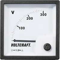 Voltcraft AM-72x72/300V AM-72x72/300V Analog-Einbaumessgerät AM-72x72/300V 300 V Drehspule