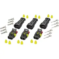 TE Connectivity Superseal sæt AMP-Superseal 1.5mm Series Samlet antal poler 2 Rastermål: 6 mm 30S003 1 Set