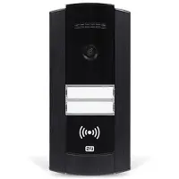 2N Telecommunications IP Base, Schwarz, IP65, IK07, Aluminium, Tasten, Senkrecht
