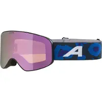 Alpina Skibrille Fernie Q-Lite Kinder Black/Lila/Leo Matt