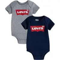 Levi's Kids Levis Kids Kurzarmbody "BATWING 2PK BODYSUIT" 2 UNISEX von Levis Kids für Babys