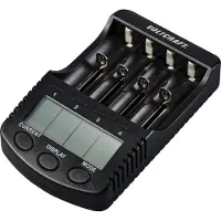 Voltcraft CC-2 Rundzellen-Ladegerät NiMH, NiCd, LiIon Mignon (AA), Micro (AAA), Baby (C), Sub-C, 26650, 26500, 18650, 1