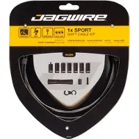 Jagwire UCK350, Kabelkanal-Set, Schwarz