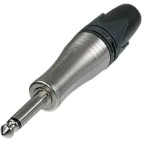 Neutrik Klinken-Steckverbinder 6.35 mm Stecker, gerade Polzahl: 2 Mono Silber NP2XL 1 St