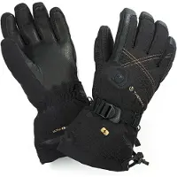 Therm-ic - Beheizbare Skihandschuhe aus PrimaLoft - Ultra Heat Boost Gloves W für Damen - Größe 7.5 - schwarz