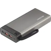 Voltcraft PB-20-PD3.0 Powerbank 20000 mAh USB PD 3.0 LiPo Grau-Schwarz Statusanzeige