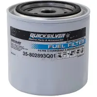 Quicksilver Mercury Mercruiser 802893q01 Kraftstofffilter Mit Wasserabscheider Durchsichtig Durchsichtig One Size