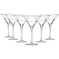 Intirilife 6x Cocktailglas 145 ml