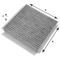 Valeo Innenraumluftfilter mit Aktivkohle 698774