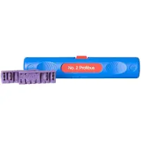 Weicon Profibus Stripper No. 2, Abisolierwerkzeug für z. B. geschirmte Profibus-Datenkabel