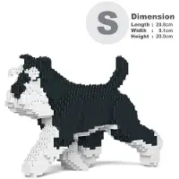 Jekca Bricks Standard Schnauzer 03-M02 ST19SS03-M02