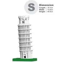 Jekca Bricks Leaning Tower of Pisa 01S ST27AW08