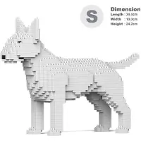 Jekca Bricks English Bull Terrier 01-M03 ST19PT47-M03