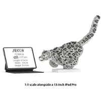 Jekca Bricks Snow Leopard 01 ST19ML58