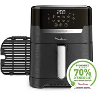 Moulinex EZ505810, Heißluftfritteuse, 4,2 l, Einzelbild, Schwarz, Berührung, Eigenständig