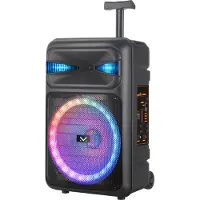 New Majestic Neu Fire T5 Trolley PA System 20 W Schwarz