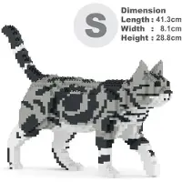 Jekca Bricks American Shorthair Cat 02S-M01 ST19ASC02-M01