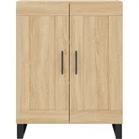 vidaXL Highboard Sonoma-Eiche 69,5x34x180 cm Holzwerkstoff