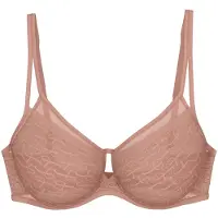 Triumph "Signature Sheer" verkleinert die Brust optisch um eine Cup-Größe, Spitze