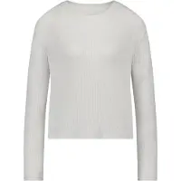 Hunkemoller Langärmeliges Pyjamatop Beige