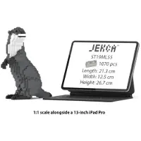 Jekca Bricks Asian Small-clawed Otter 01 ST19ML55