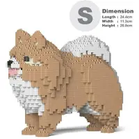 Jekca Bricks Pomeranian 02-M01 ST19PM02-M01