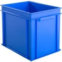 Ssi Euro Box Serie EF 4320, aus PP, Inhalt 29,5 L, geschlossene Wände, Unterfassgriff, blau