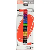 Pebeo Malkasten - - 18 Tuben - 12ML - Sortierte Farben
