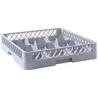 Hendi 6x Gläserkorb für Geschirrspüler,9 Fächer,500x500x(H)104mm