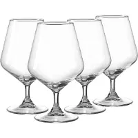 Ritzenhoff & Breker Schwenkglas 4er Set Rumba, Spirituosenglas, Glas, Klar, 350 ml, 820362