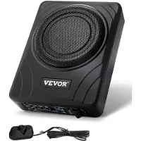 Vevor Untersitz Auto Subwoofer 300 W schlanker Auto Subwoofer mit Stromversorgung